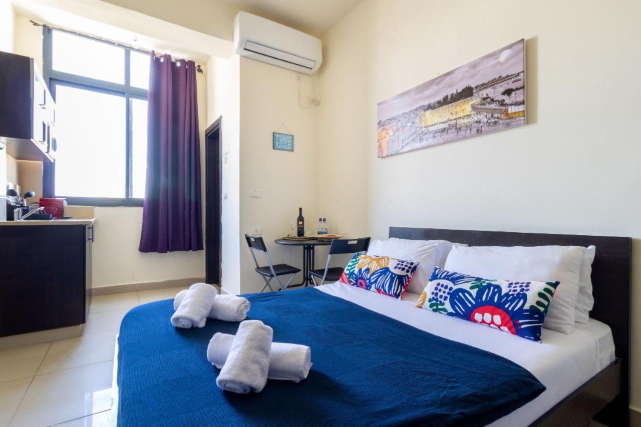 Nhe Machne Yehuda Apartments เยรูซาเลม ภายนอก รูปภาพ