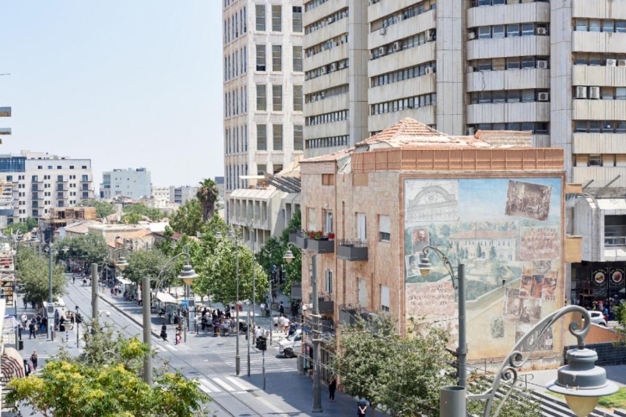 Nhe Machne Yehuda Apartments เยรูซาเลม ภายนอก รูปภาพ